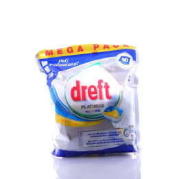 DREFT PLATINIUM TABLETKI DO ZMYWARKI 90 SZT CITRONE