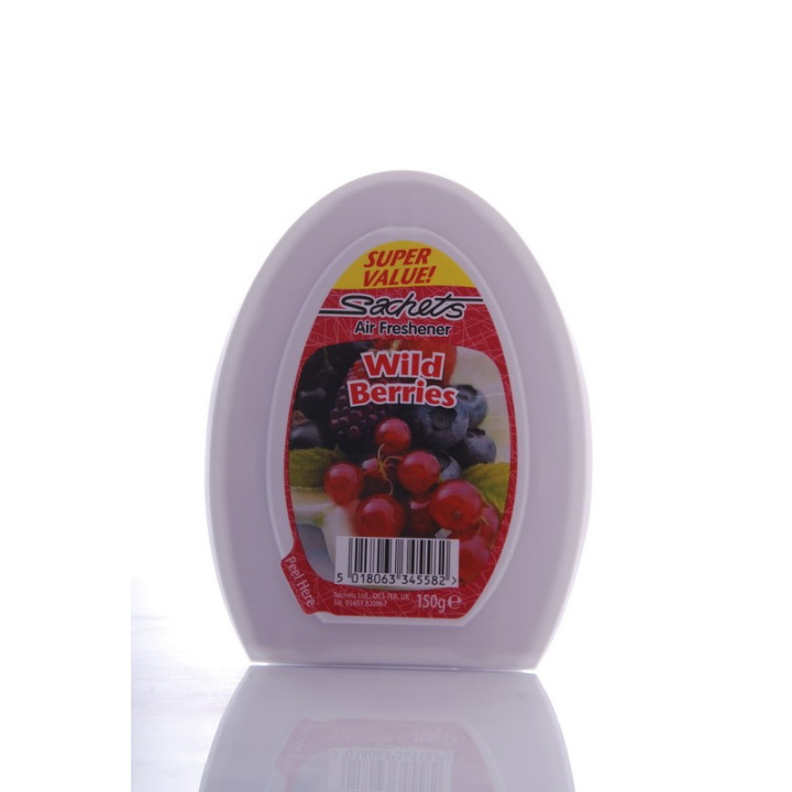 SACHETS ŻELOWY ODŚWIEŻACZ POWIETRZA 150G WILD BERRIES