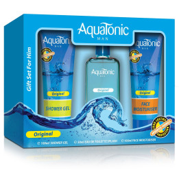 AQUATONIC GIFT SET 3SZT  ZESTAW KOSMETYKÓW_x000D_