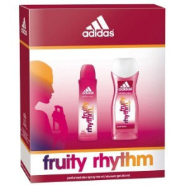 ZESTAW ADIDAS FRUITY RHYTHM DEO 150ML+ŻEL 250ML