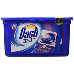 DASH  LENOR 3w1 LAVENDEL  KAMILLE  caps 36 WASH