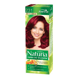 NATURIA COLOR FARBA CZERWONA PORZECZKA 231