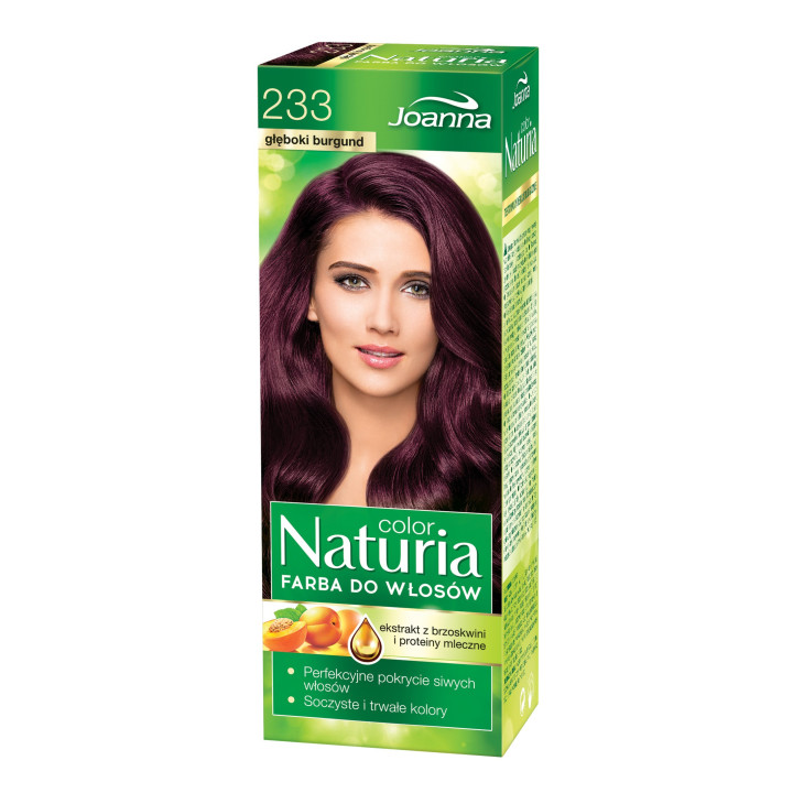 NATURIA COLOR FARBA GŁĘBOKI BURGUND 233