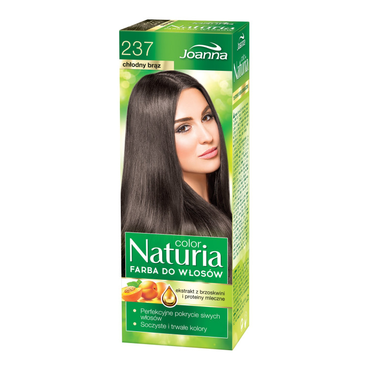 NATURIA COLOR FARBA CHŁODNY BRĄZ 237
