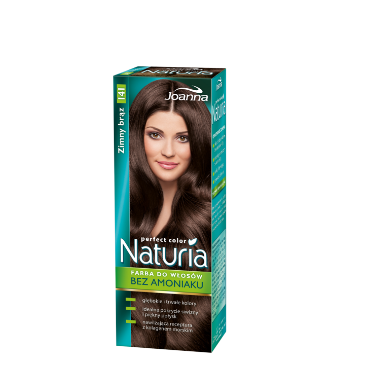 NATURIA PERFECT COLOR FARBA ZIMNY BRĄZ 141