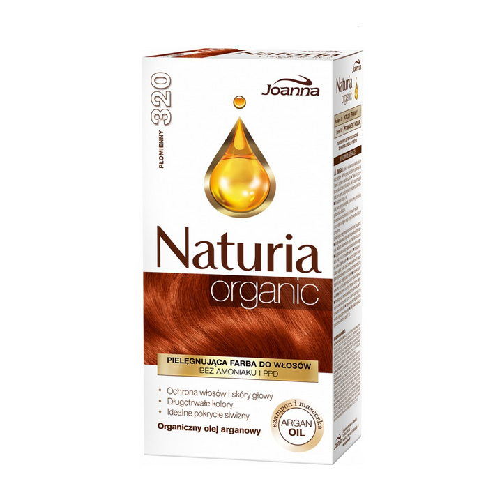 NATURIA ORGANIC FARBA PŁOMIENNY 320