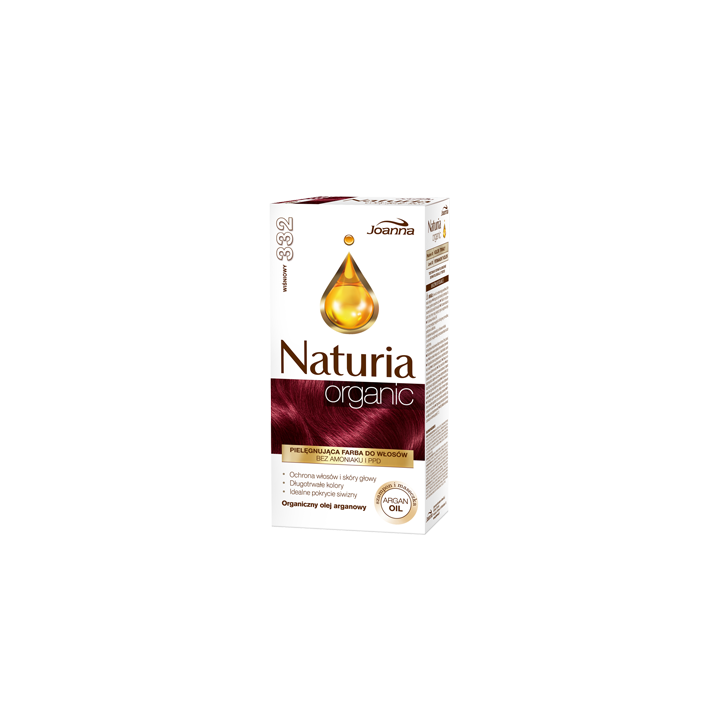 NATURIA ORGANIC FARBA WIŚNIOWY 332