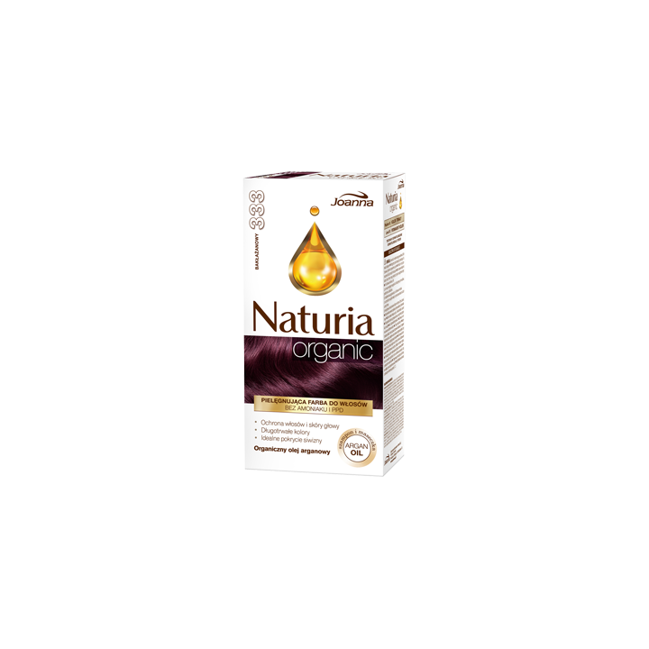 NATURIA ORGANIC FARBA BAKŁAŻANOWY 333