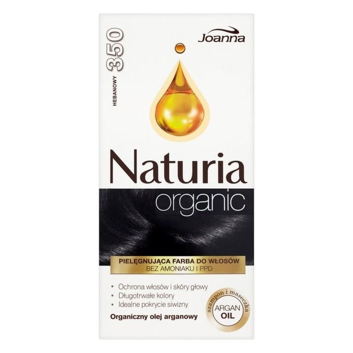 NATURIA ORGANIC FARBA HEBANOWY 350