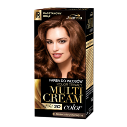 MULTI CREAM COLOR FARBA KASZTANOWY BRĄZ 38