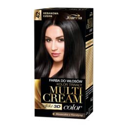 MULTI CREAM FARBA HEBANOWA CZERŃ 42