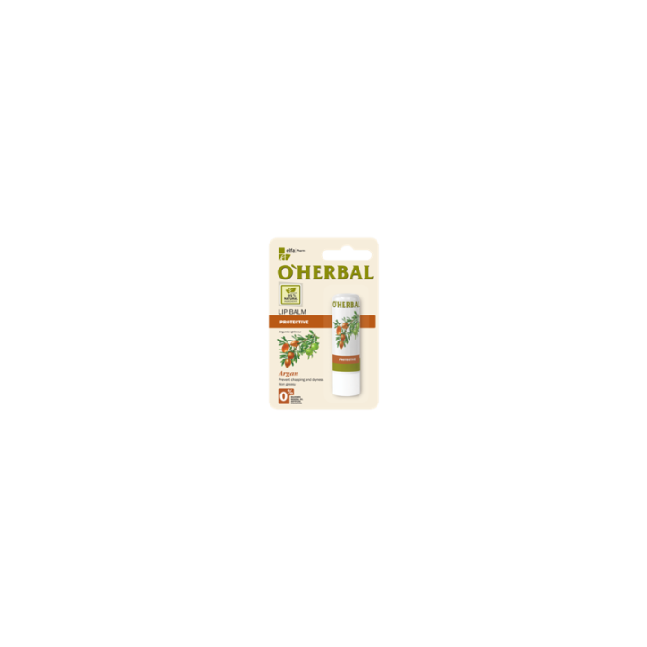 O'HERBAL OCHRONNY BALSAM DO UST Z OLEJEM ARGANOWYM 4,8G