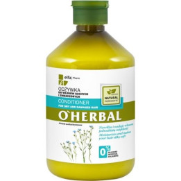 O'HERBAL ODŻYWKA DO WŁOSÓW SUCHYCH I ZNISZCZONYCH Z EKSTRAKTEM Z LNU