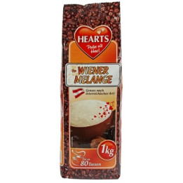HEARTS CAPPUCCINO WIENER MELANGE - INSTANT 1000 G
