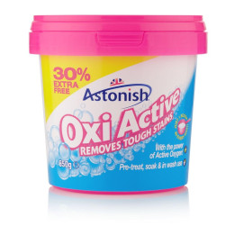 ASTONISH OXY ODPLAMIACZ DO TKANIN Z AKTYWNYM TLENEM 650G