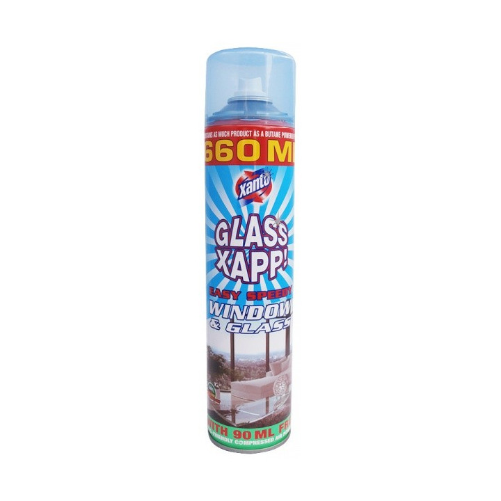 XANTO POWER ACTIV WINDOW  GLASS CLEANER 660ML