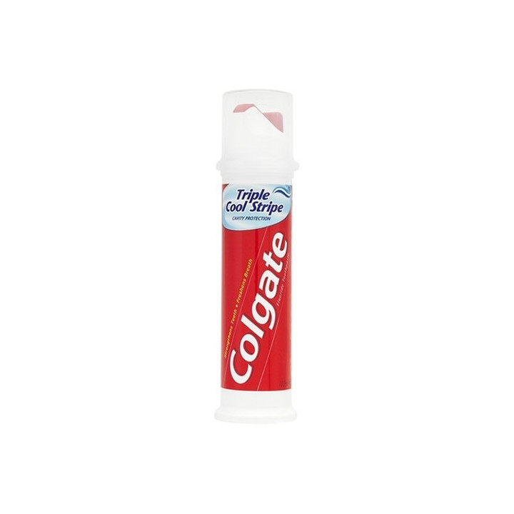 COLGATE T/P COOL STRIPE PUMP 100ML - PASTA DO ZĘBÓW