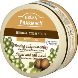 PEELING CUKROWO - SOLNY - MASŁO SHEA I ZIELONA KAWA 300ML