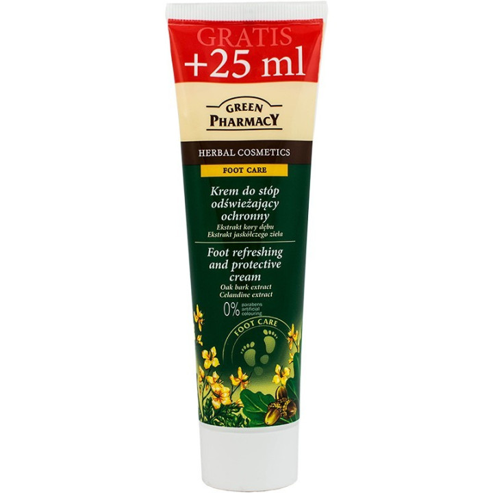 ODŚWIEŻAJĄCY, OCHRONNY - EKSTRAKT KORY DĘBU, EKSTRAKT Z JASKÓŁCZEGO ZIELA 75ML