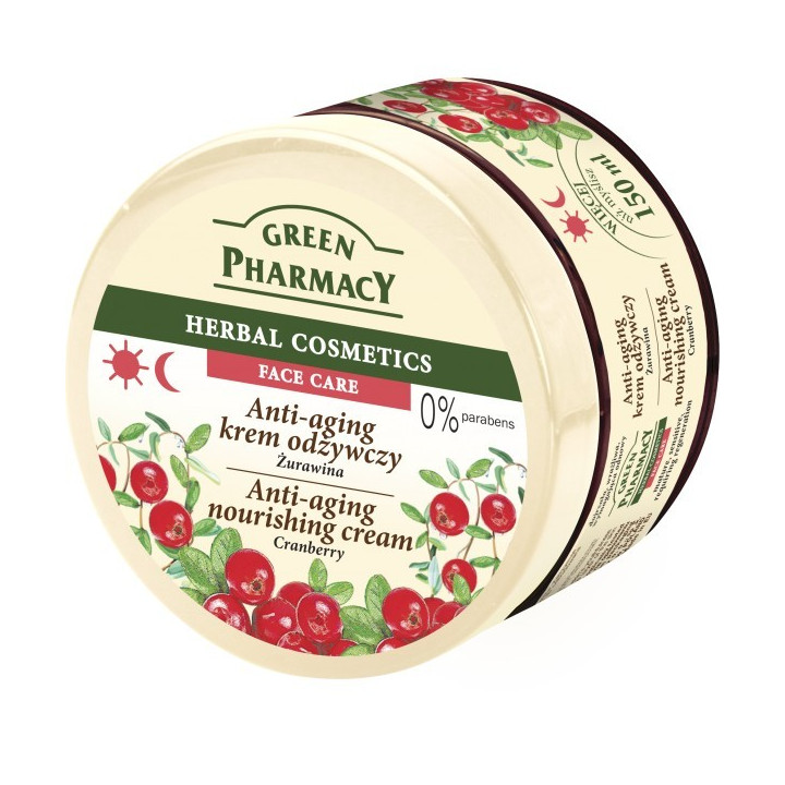 ANTI-AGING, KREM ODŻYWCZY - ŻURAWINA 150ML