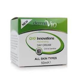 DERMA V10 Q10 DAY CREAM 50 ML