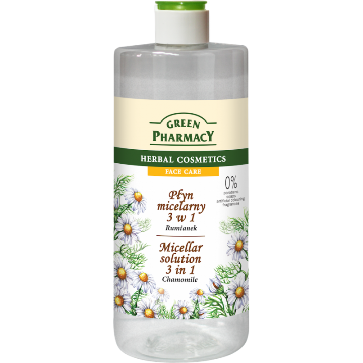 PŁYN MICELARNY 3W1 RUMIANEK 500ML