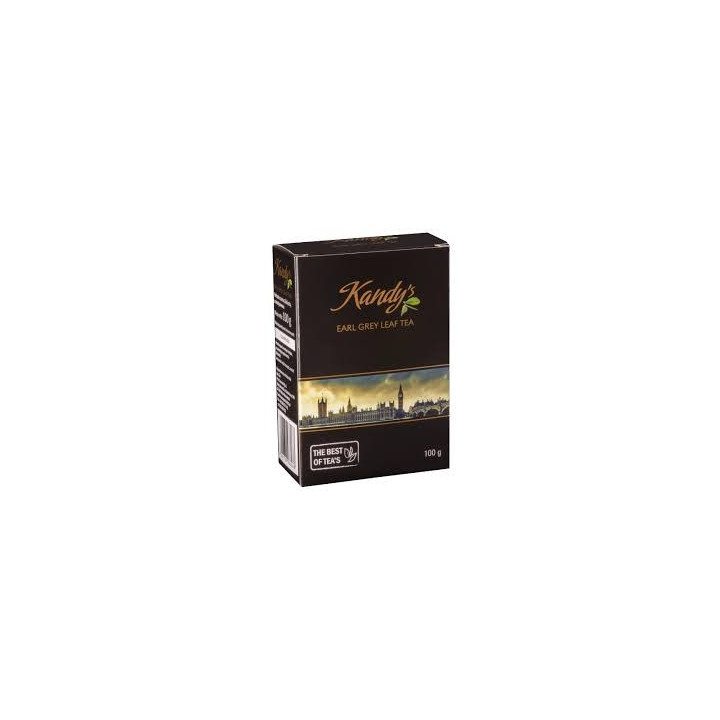 KANDYS PURE EARL GREY  LEAF TEA OP HERBATA LIŚCIASTA CZARNA  100G