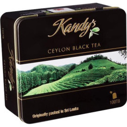 KANDYS BLACK TEA 100TB HERBATA CZARNA 100 TOREBEK (PUSZKA)