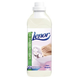 LENOR KONCENTRAT PŁYNU DO PŁUKANIA TKANIN KWIAT JEDWABIU 950ML 38 PŁUKAŃ