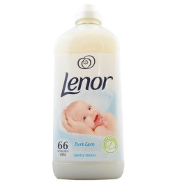 LENOR 1,5L  FABRIC CONDITIONER GENTLE TOUCH PURE CARE 50 PRAŃ (BIAŁY)
