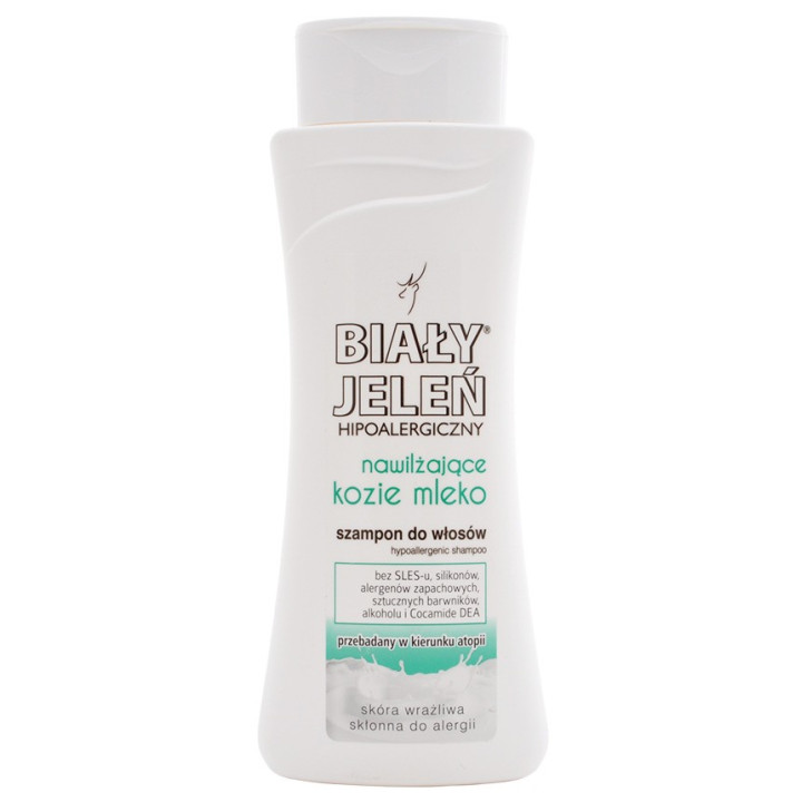 BIAŁY JELEŃ SZAMPON SKÓRA WRAŻLIWA  (KOZIE MLEKO) 300ML