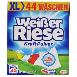 WEISSER RIESE UNIWERSALNY PROSZEK DO PRANIA 2,42 KG 44 PRAŃ