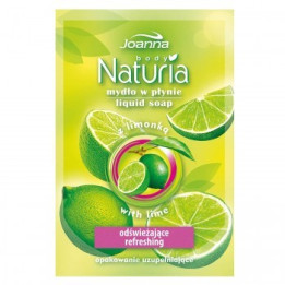 NATURIA MYDŁO W PŁYNIE LIMONKI 300ML ZAPAS