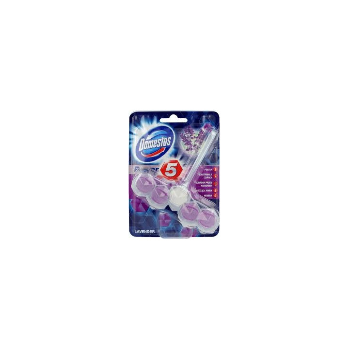 DOMESTOS POWER 5 ZAWIESZKA DO WC LAVENDER