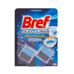 BREF DUO - CUBES 2X50G CLEANING + BLUE WATER